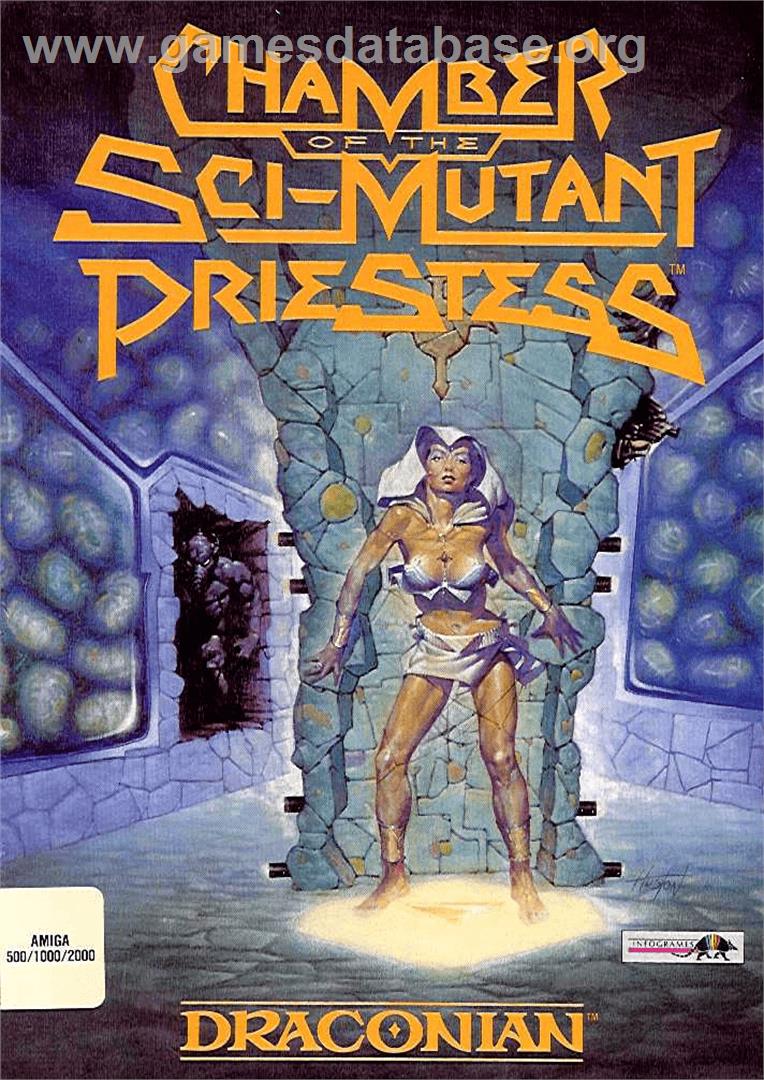 Chamber of the Sci-Mutant Priestess - Commodore Amiga - Artwork - Box