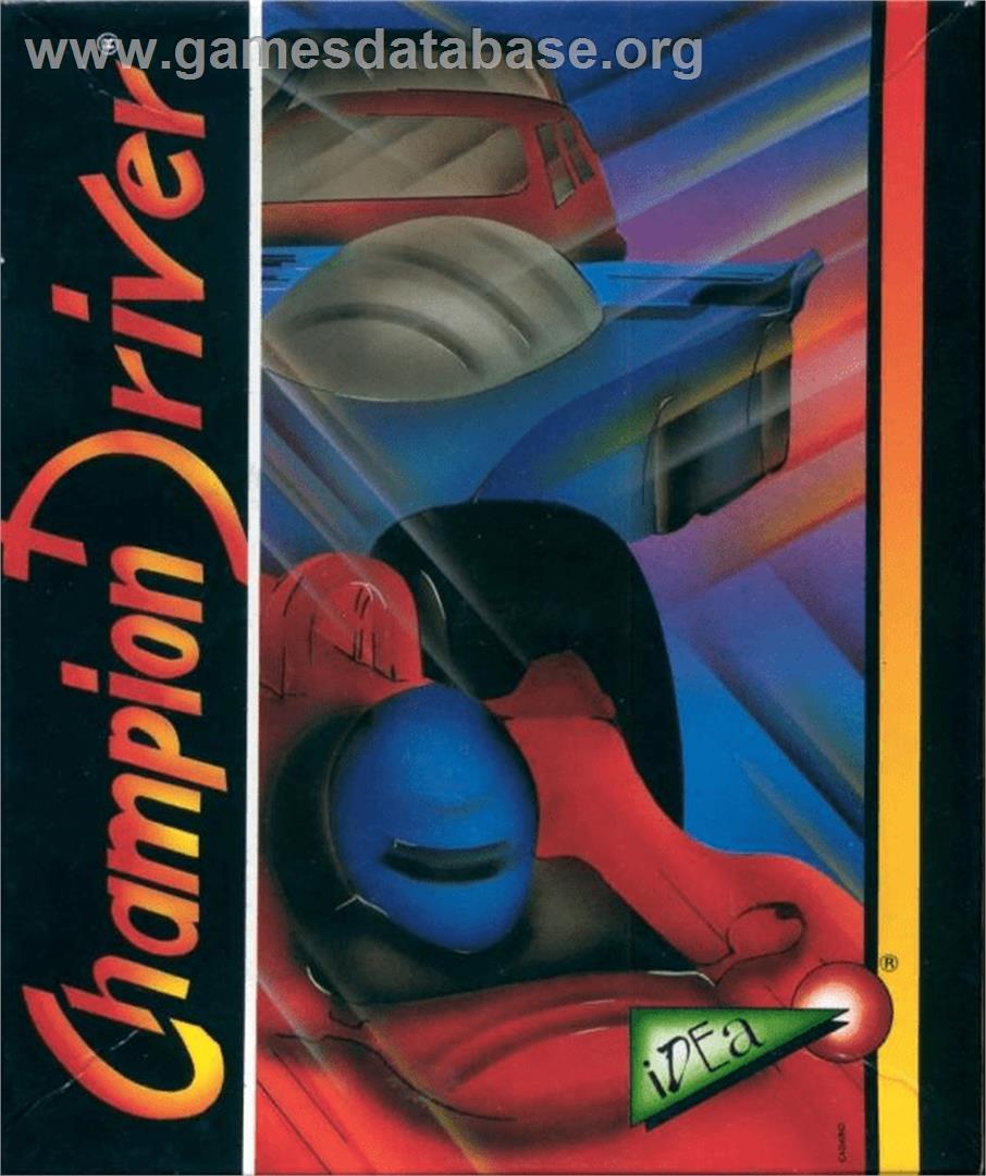 Champion Driver - Commodore Amiga - Artwork - Box
