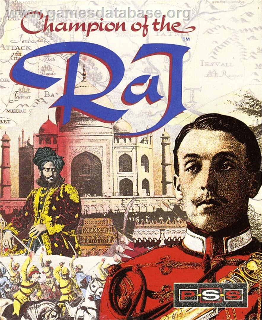 Champion of the Raj - Commodore Amiga - Artwork - Box