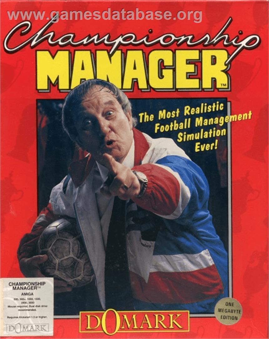 Championship Manager: End of Season Edition - Commodore Amiga - Artwork - Box