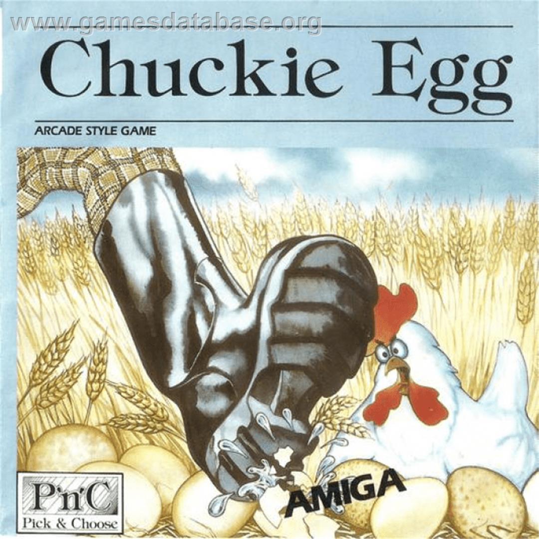 Chuckie Egg - Commodore Amiga - Artwork - Box