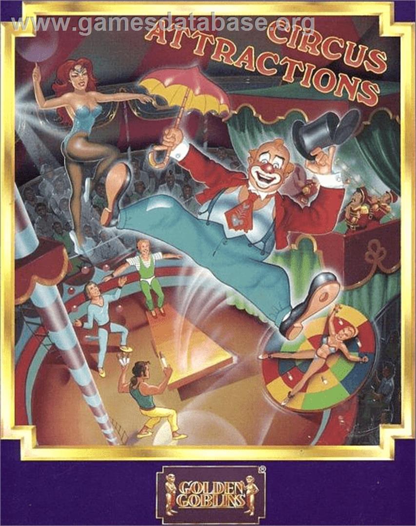 Circus Attractions - Commodore Amiga - Artwork - Box