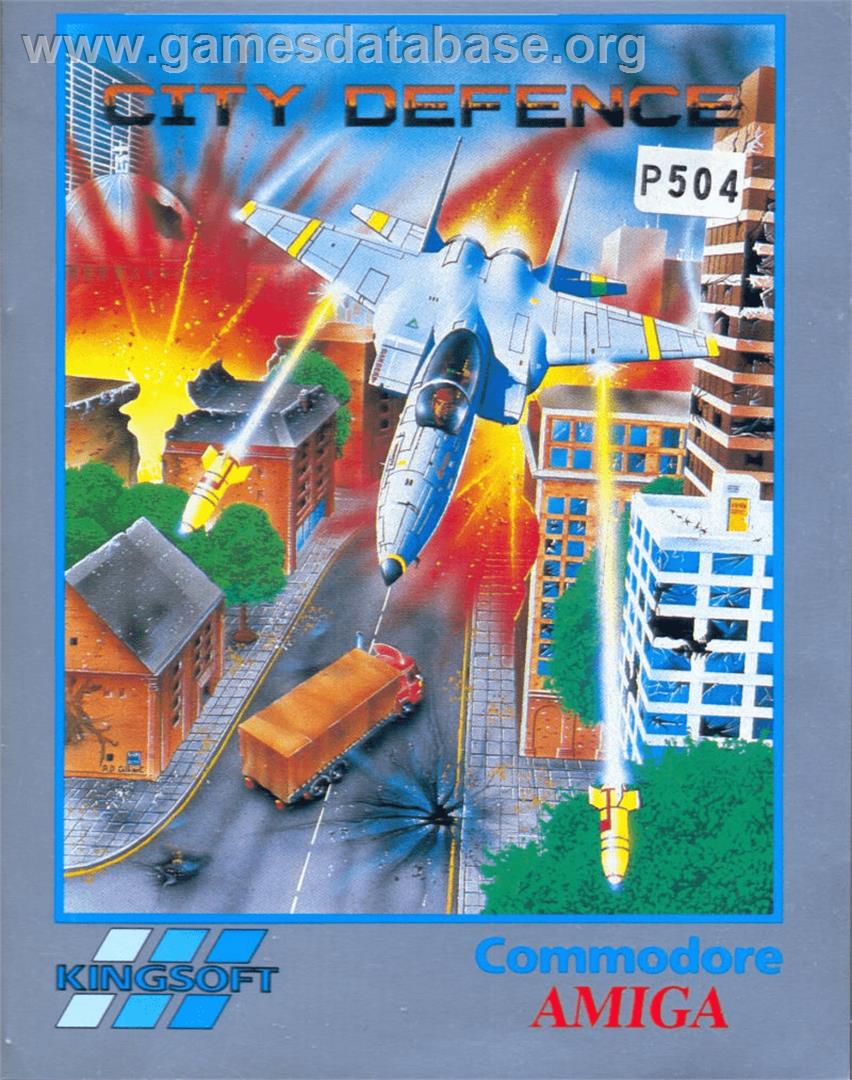 City Defence - Commodore Amiga - Artwork - Box