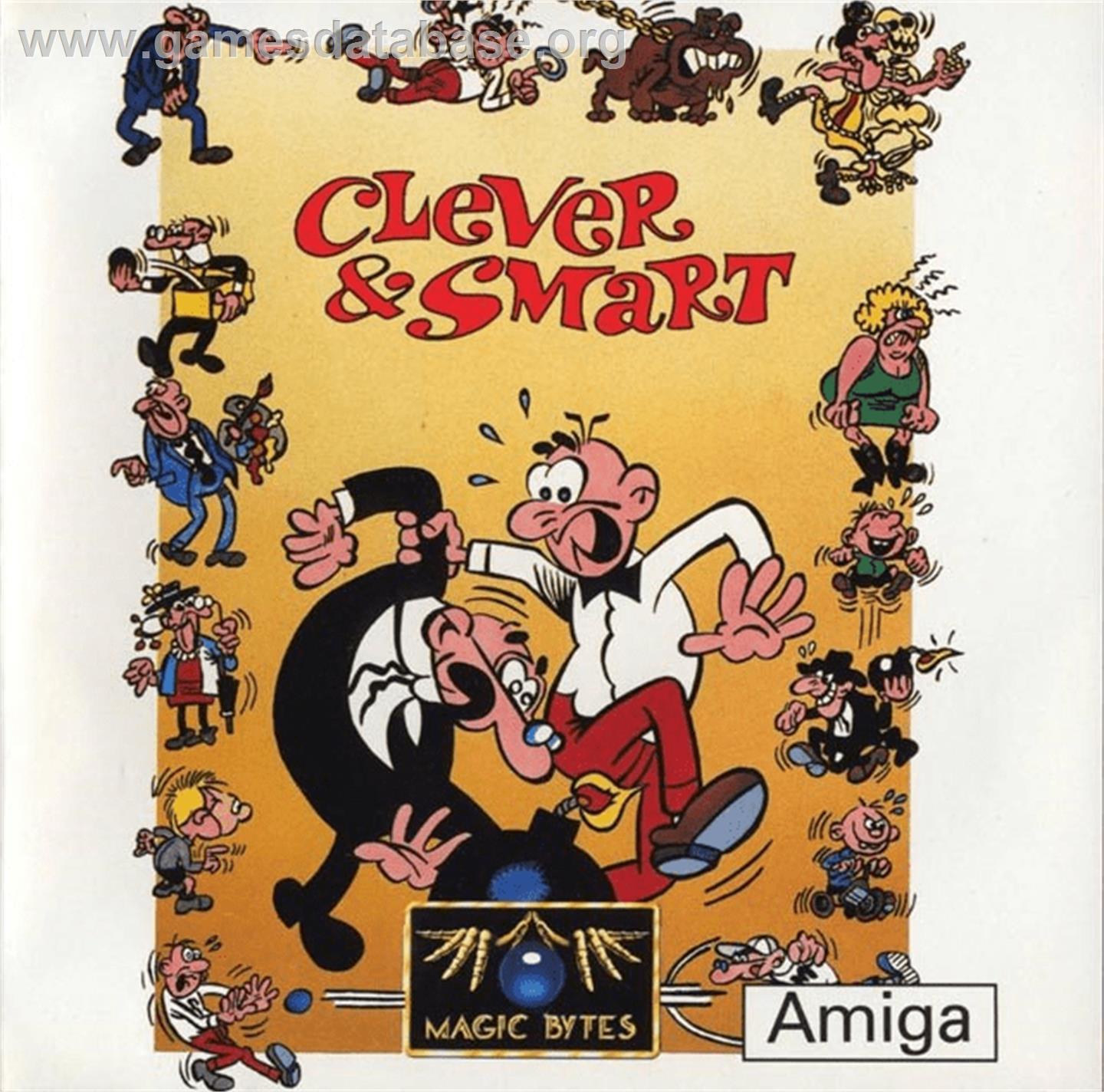 Clever And Smart - Commodore Amiga - Artwork - Box