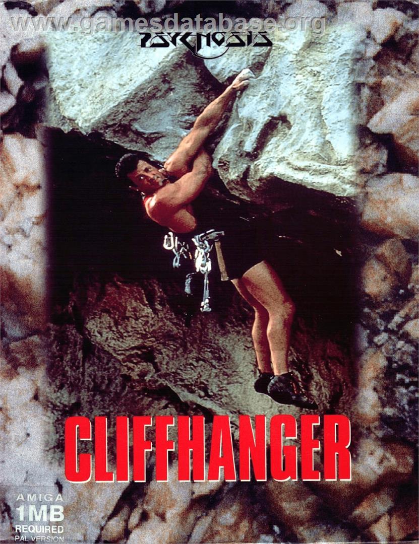 Cliffhanger - Commodore Amiga - Artwork - Box