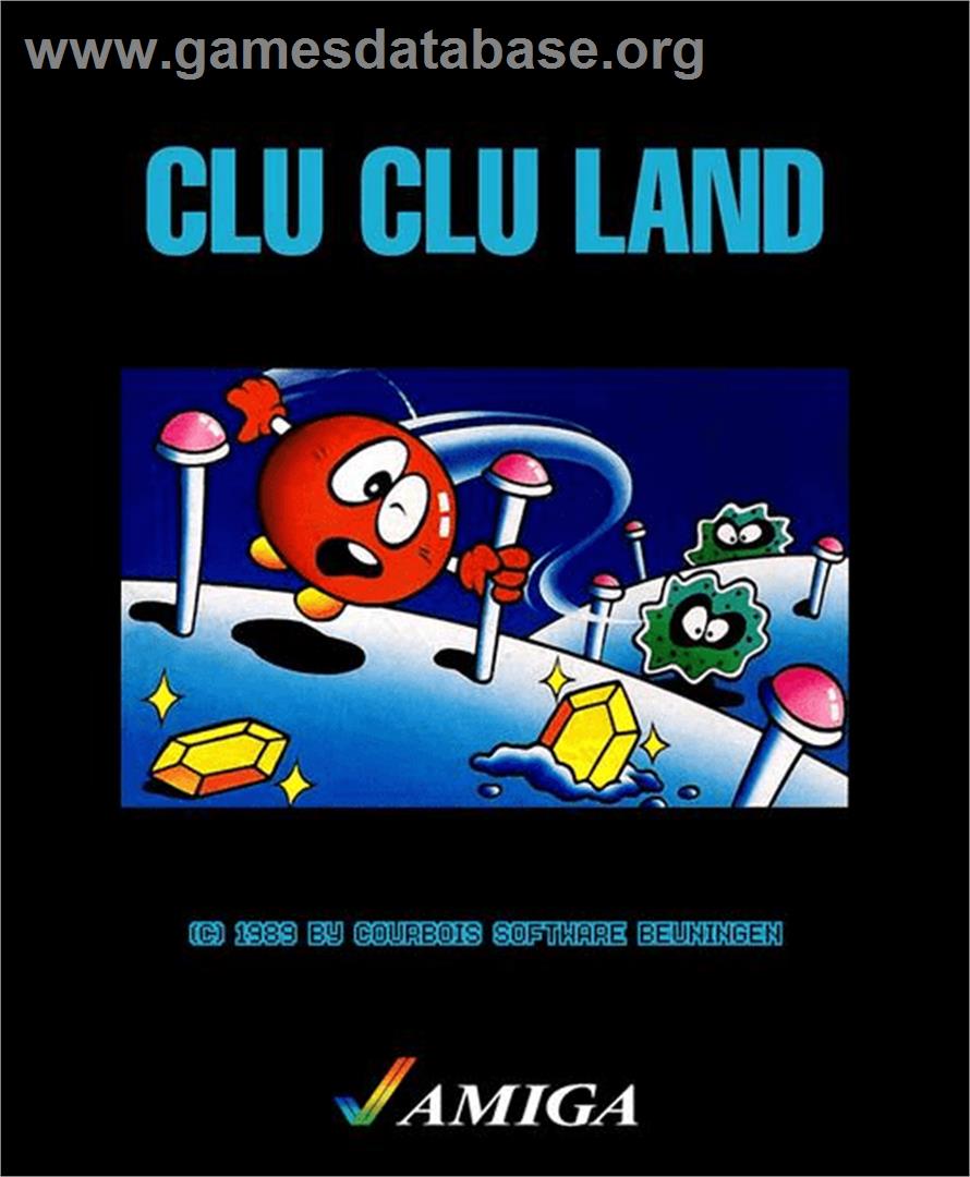 Clu Clu Land - Commodore Amiga - Artwork - Box