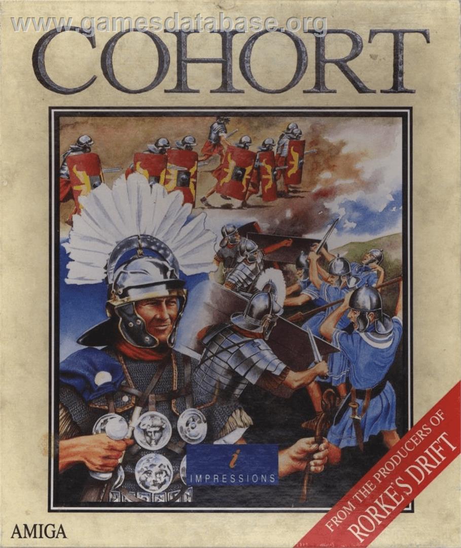 Cohort: Fighting For Rome - Commodore Amiga - Artwork - Box