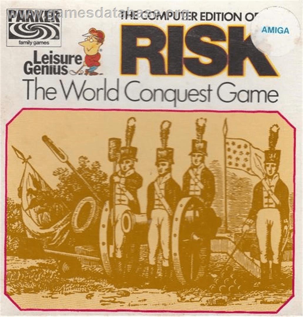 Computer Edition of Risk: The World Conquest Game - Commodore Amiga - Artwork - Box