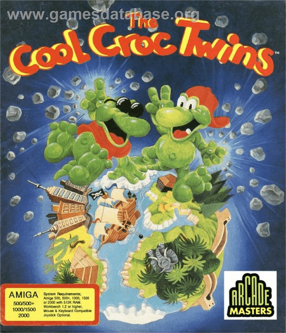 Cool Croc Twins - Commodore Amiga - Artwork - Box