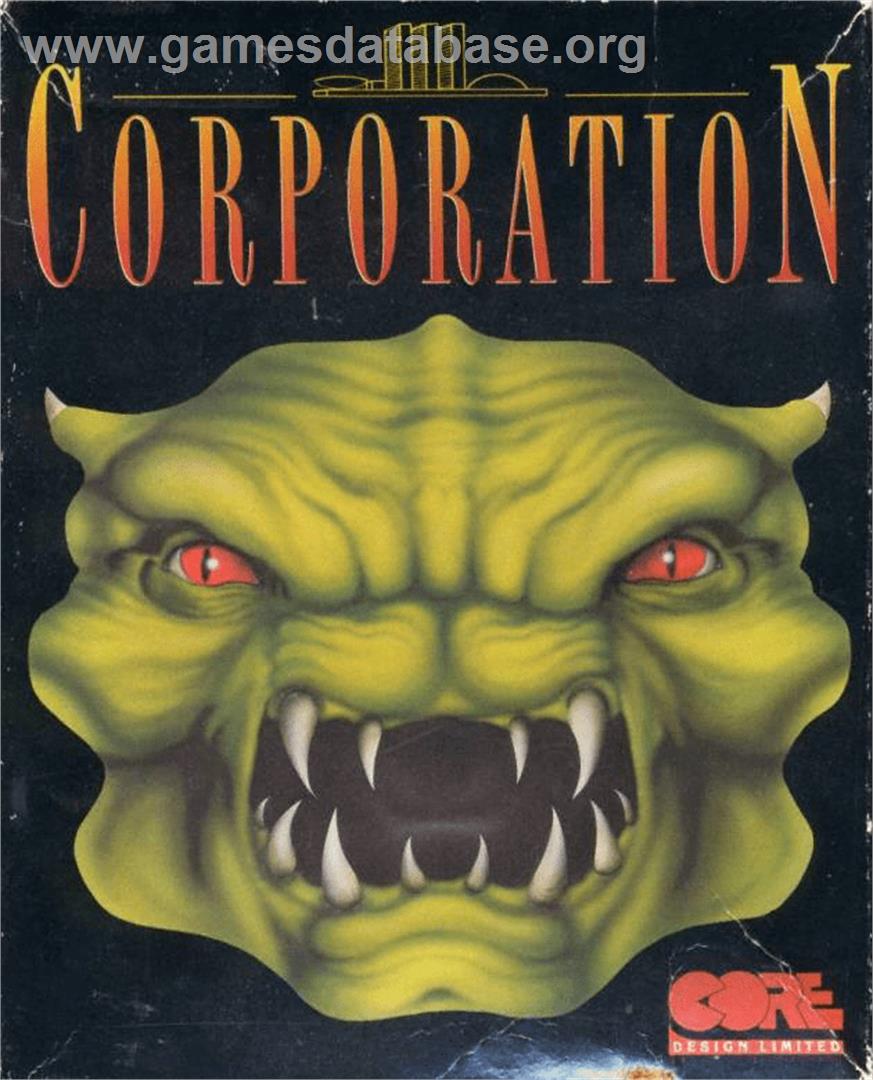 Corporation - Commodore Amiga - Artwork - Box