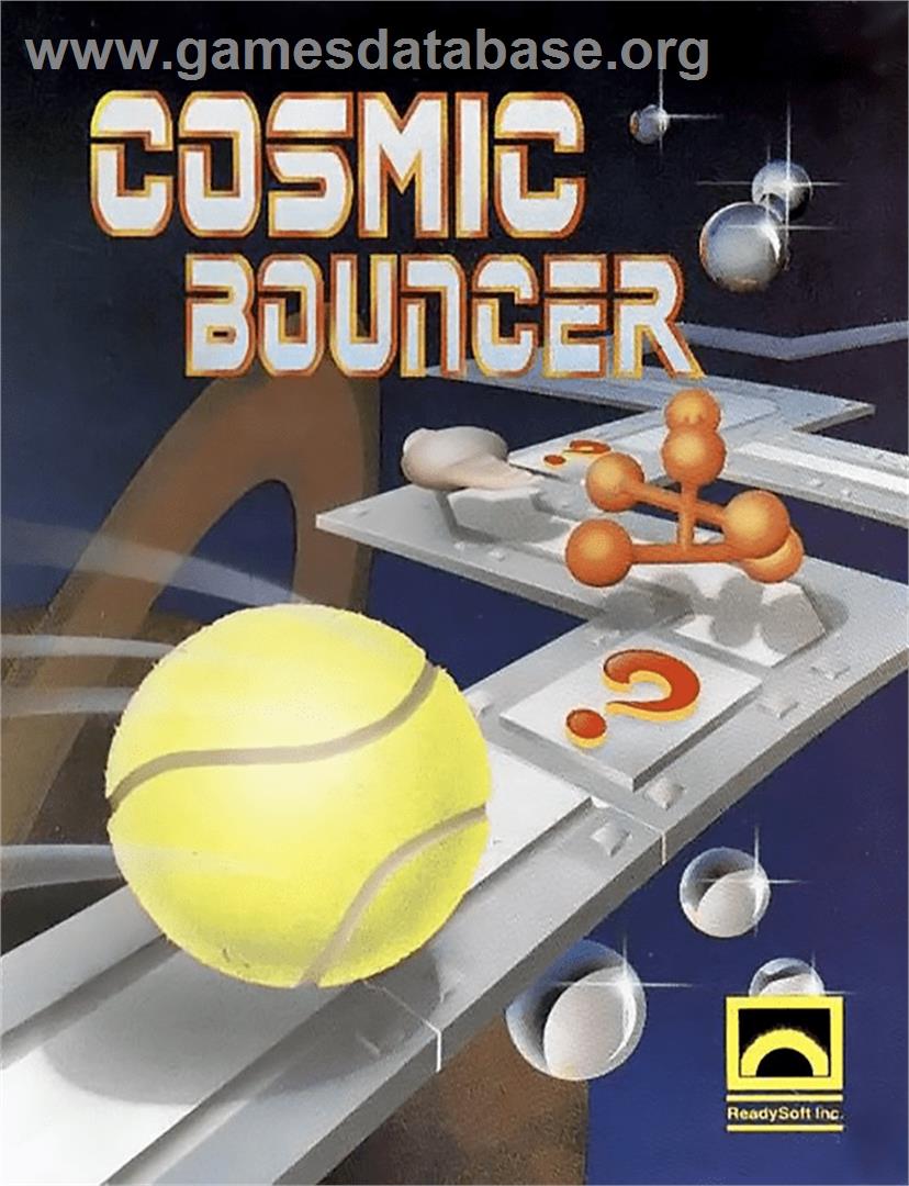 Cosmic Bouncer - Commodore Amiga - Artwork - Box
