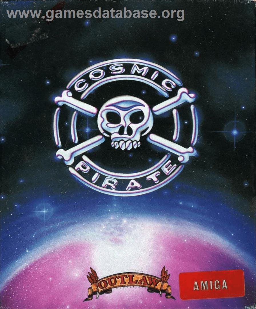 Cosmic Pirate - Commodore Amiga - Artwork - Box