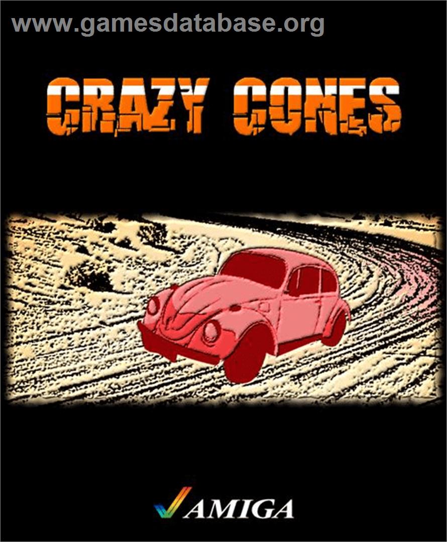 Crazy Cones - Commodore Amiga - Artwork - Box