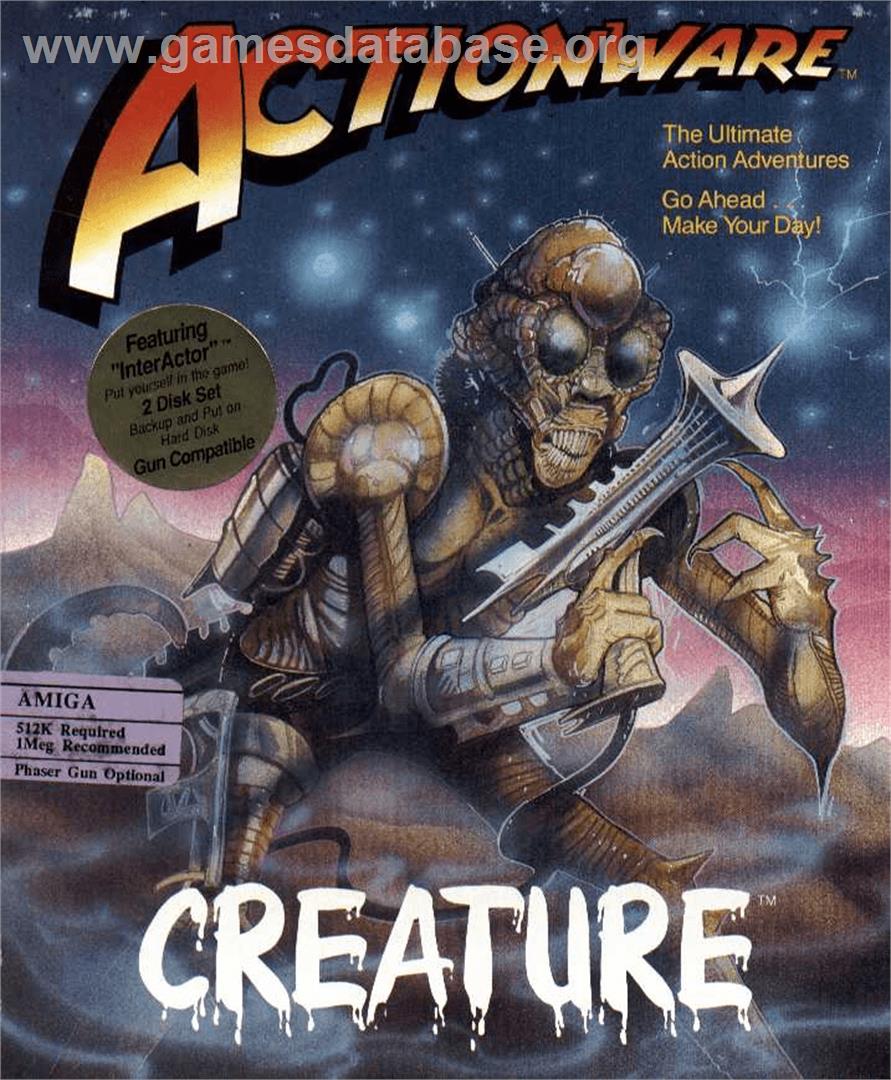 Creature - Commodore Amiga - Artwork - Box