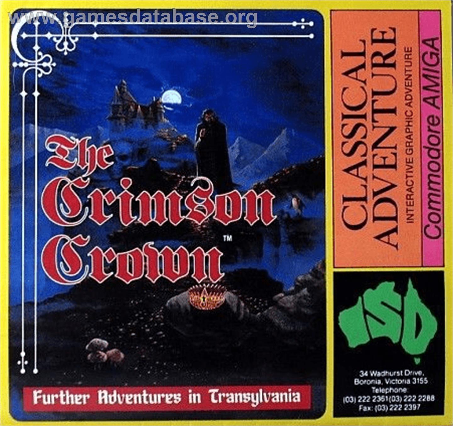 Crimson Crown - Commodore Amiga - Artwork - Box