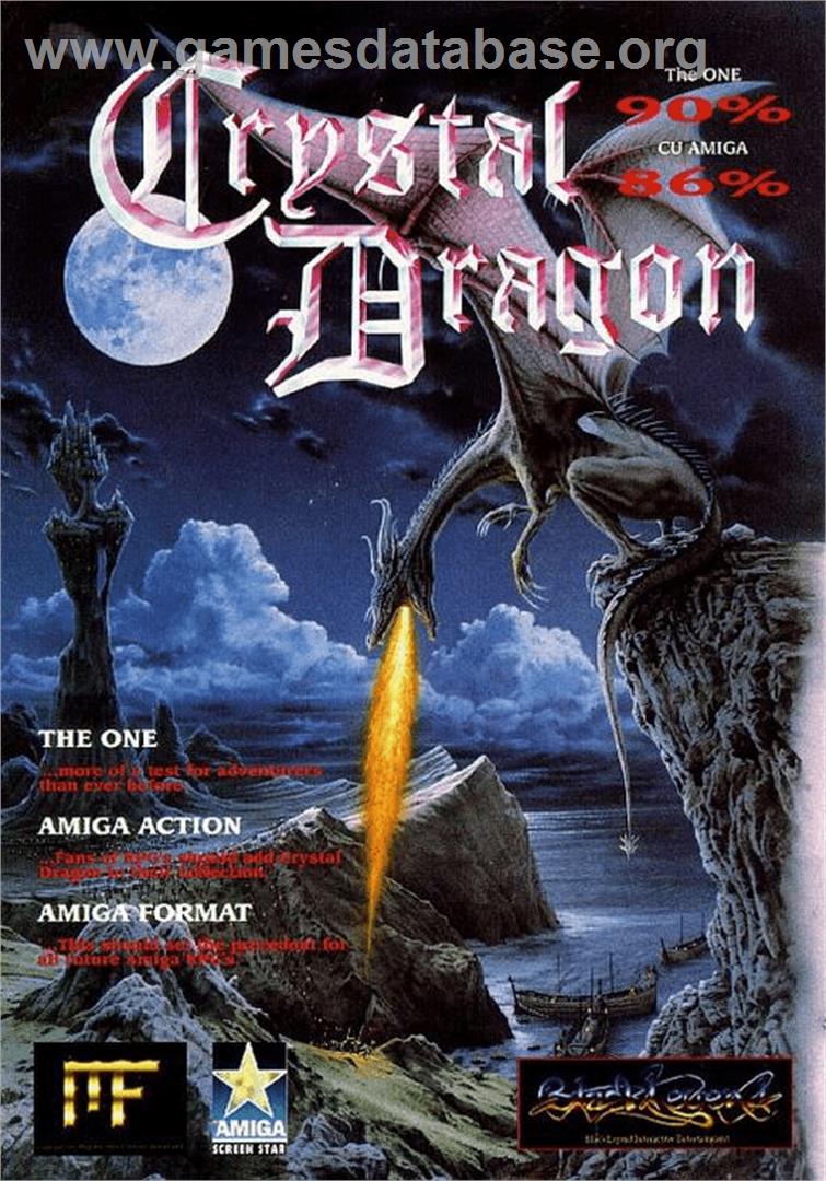 Crystal Dragon - Commodore Amiga - Artwork - Box