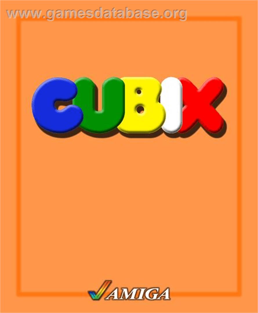 Cubix - Commodore Amiga - Artwork - Box