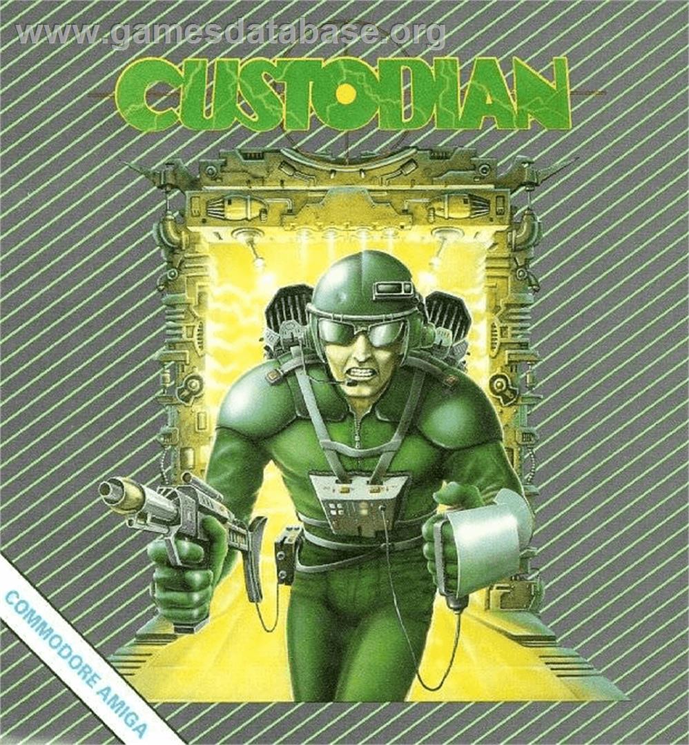 Custodian - Commodore Amiga - Artwork - Box
