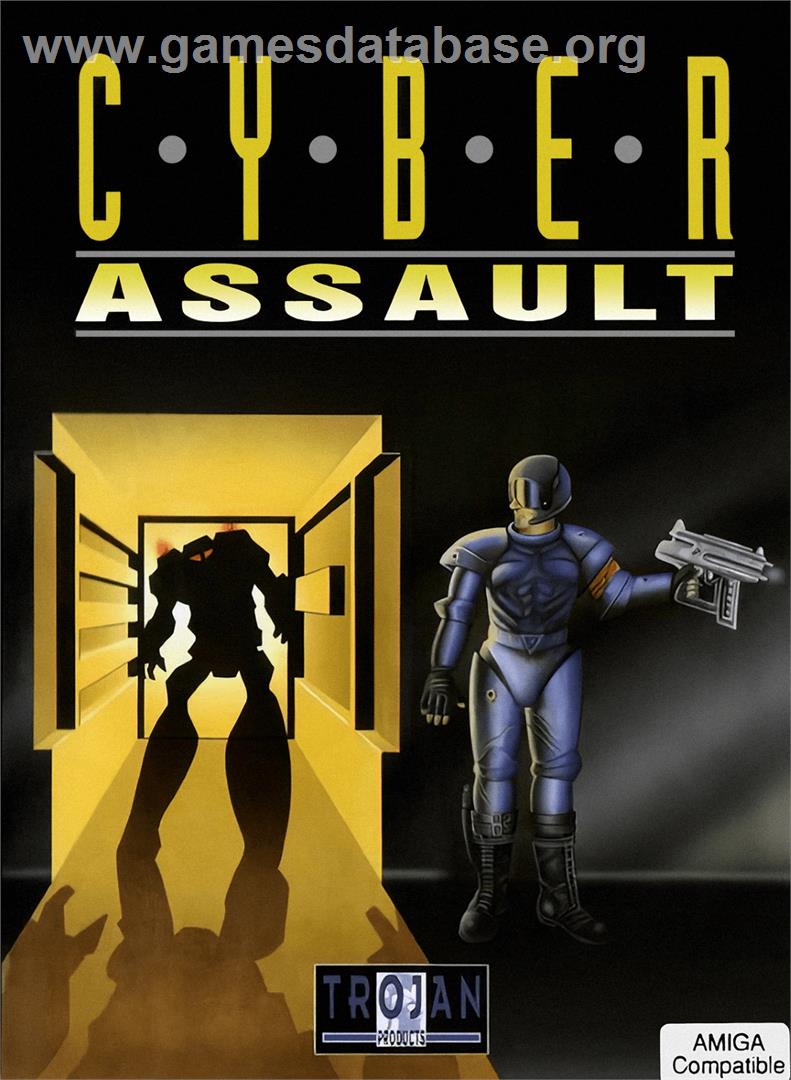 Cyber Assault - Commodore Amiga - Artwork - Box