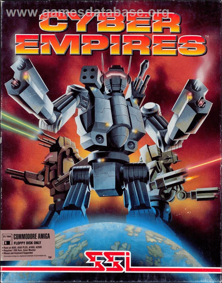 Cyber Empires - Commodore Amiga - Artwork - Box