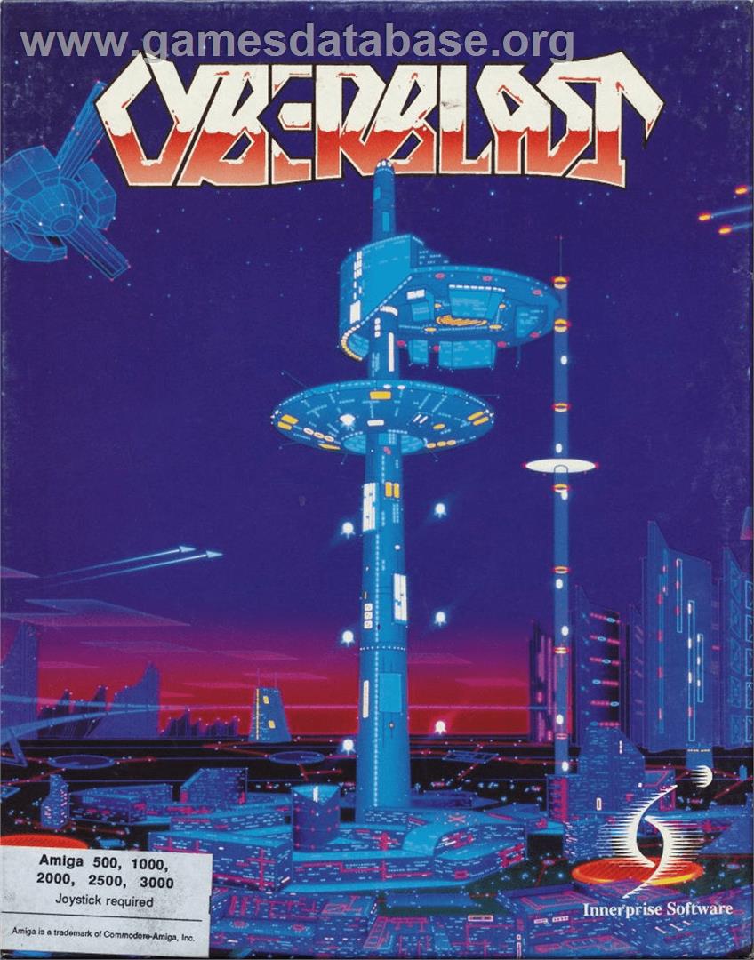 Cyberblast - Commodore Amiga - Artwork - Box