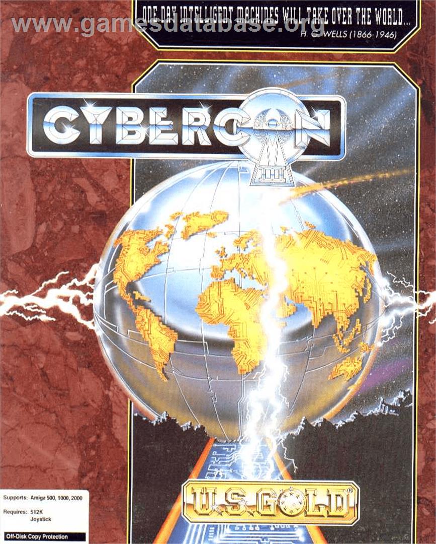 Cybercon 3 - Commodore Amiga - Artwork - Box