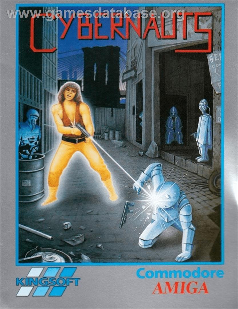 Cybernauts - Commodore Amiga - Artwork - Box