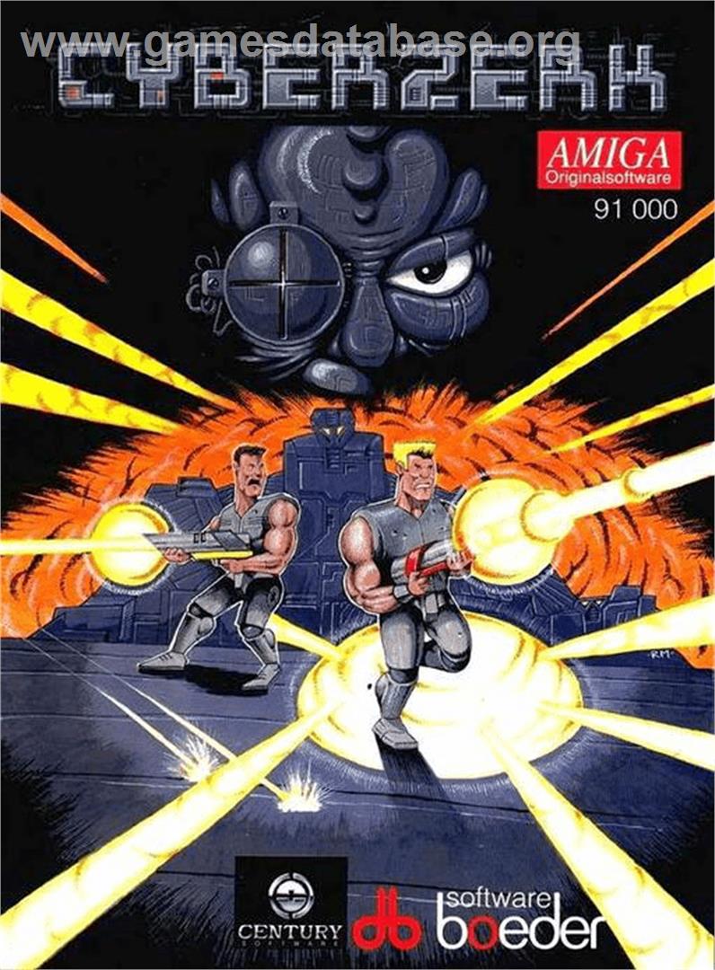 Cyberzerk - Commodore Amiga - Artwork - Box
