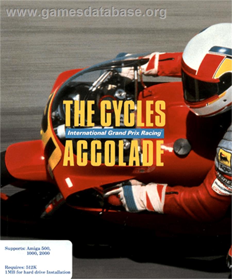 Cycles: International Grand Prix Racing - Commodore Amiga - Artwork - Box