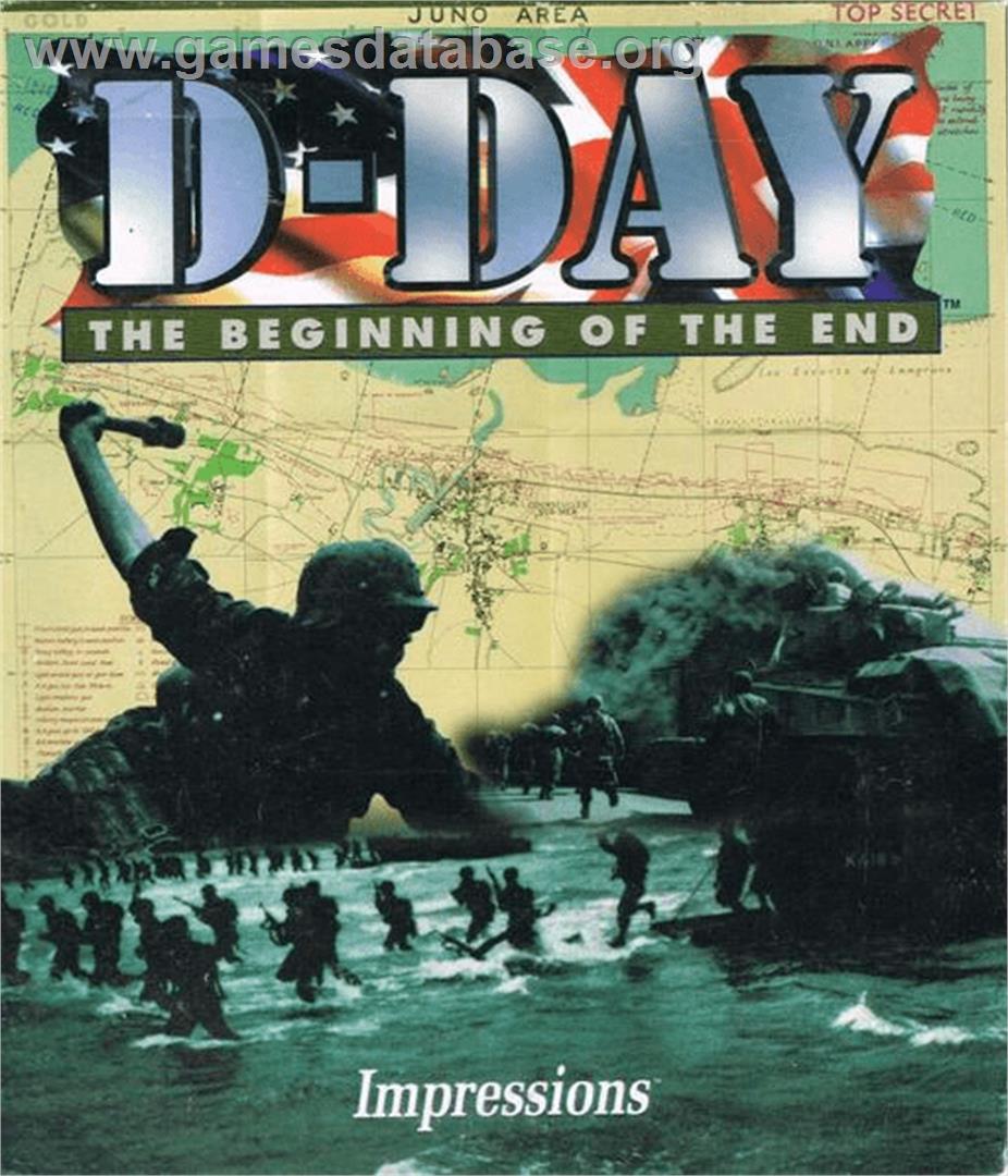 D-Day: The Beginning of the End - Commodore Amiga - Artwork - Box