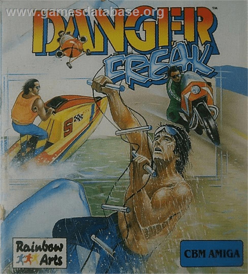 Danger Freak - Commodore Amiga - Artwork - Box