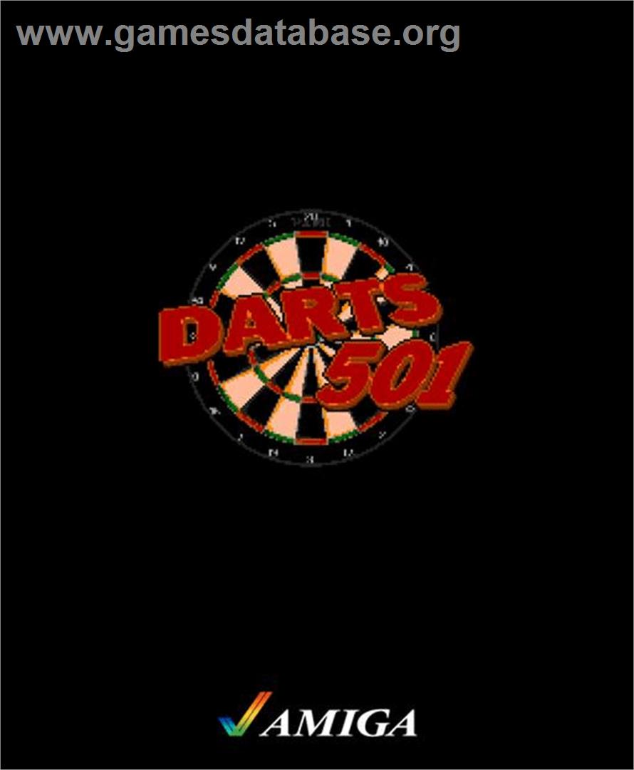 Darts 501 - Commodore Amiga - Artwork - Box