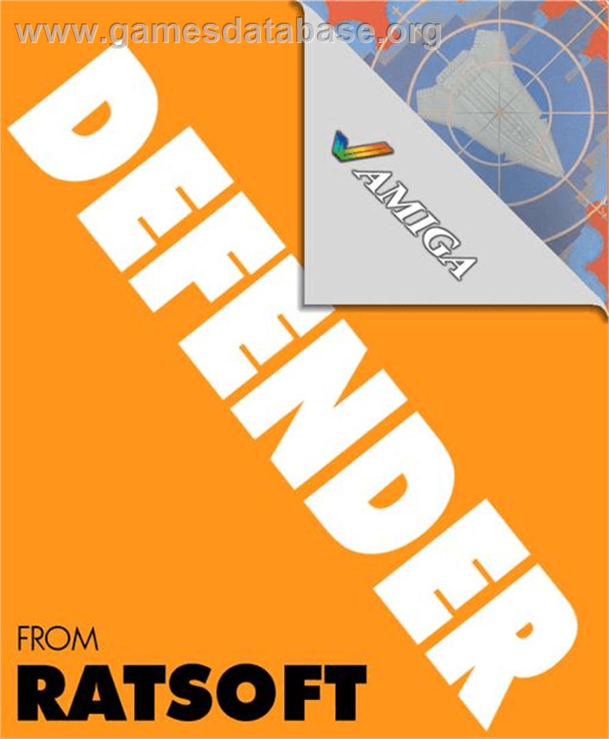 Defender - Commodore Amiga - Artwork - Box