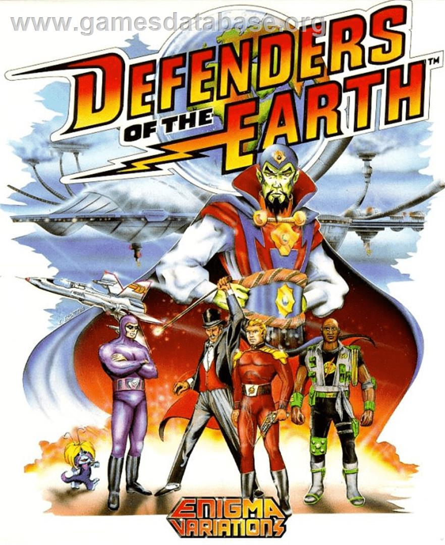 Defenders of the Earth - Commodore Amiga - Artwork - Box