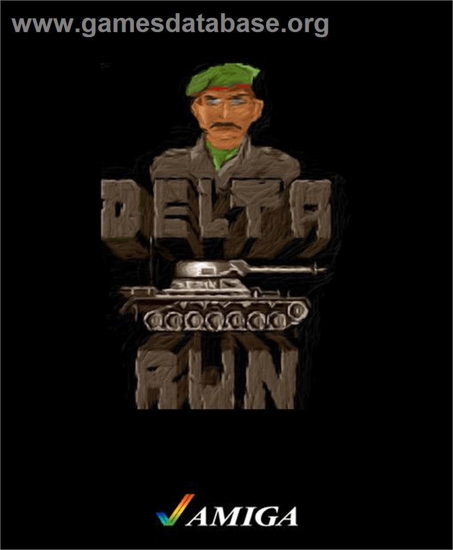 Delta Run - Commodore Amiga - Artwork - Box
