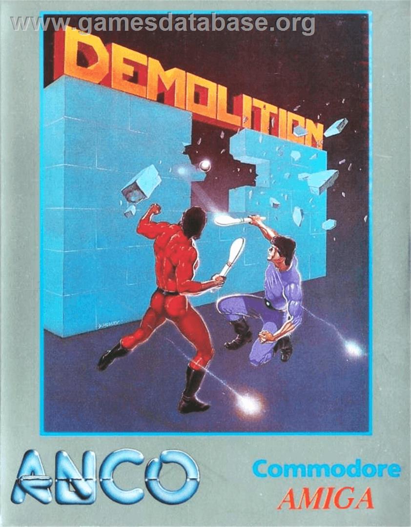 Demolition - Commodore Amiga - Artwork - Box
