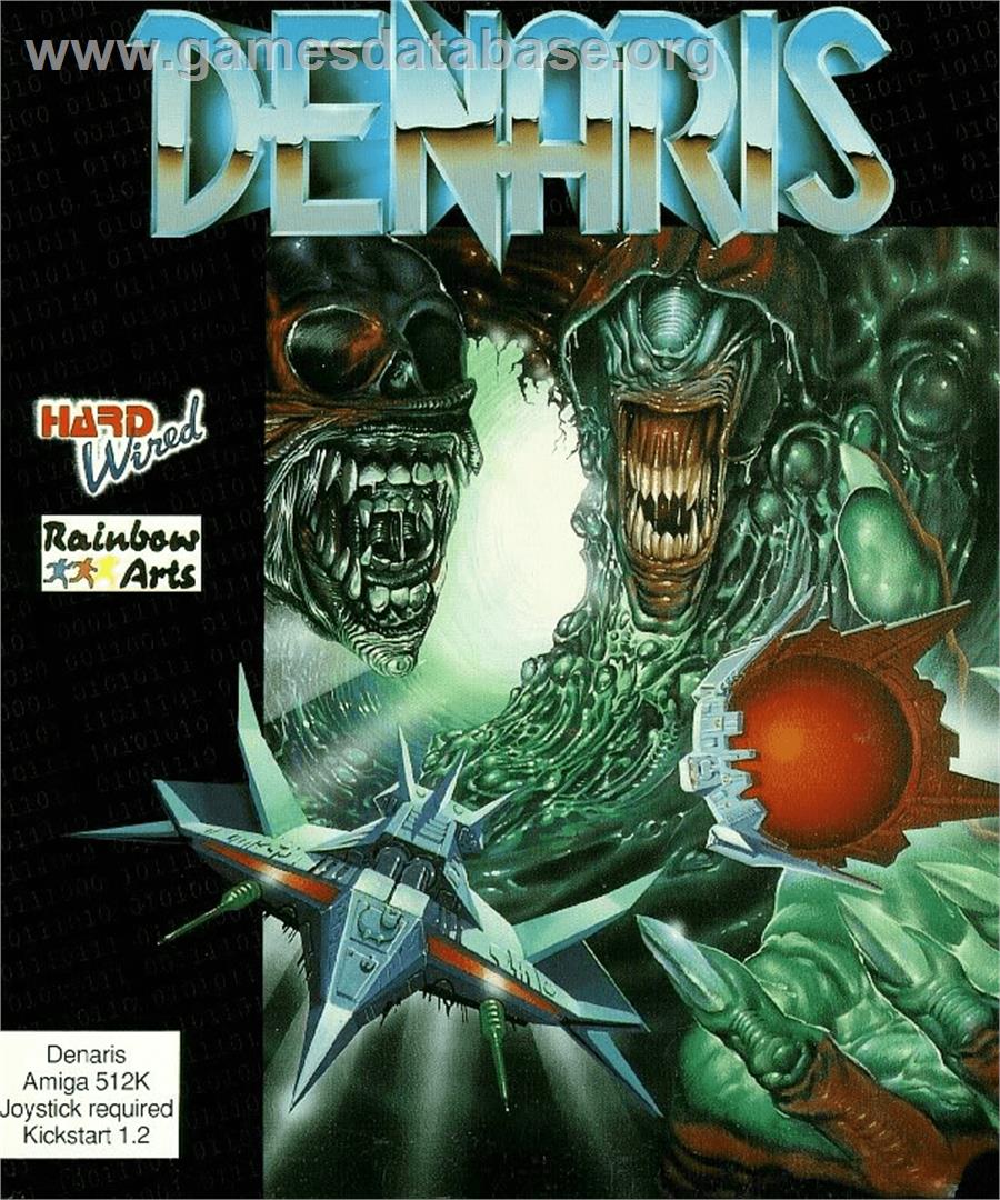 Denaris - Commodore Amiga - Artwork - Box