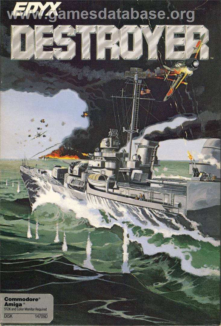 Destroyer - Commodore Amiga - Artwork - Box