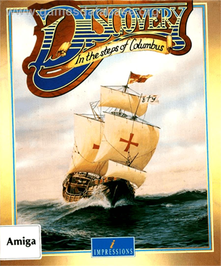 Discovery: In the Steps of Columbus - Commodore Amiga - Artwork - Box