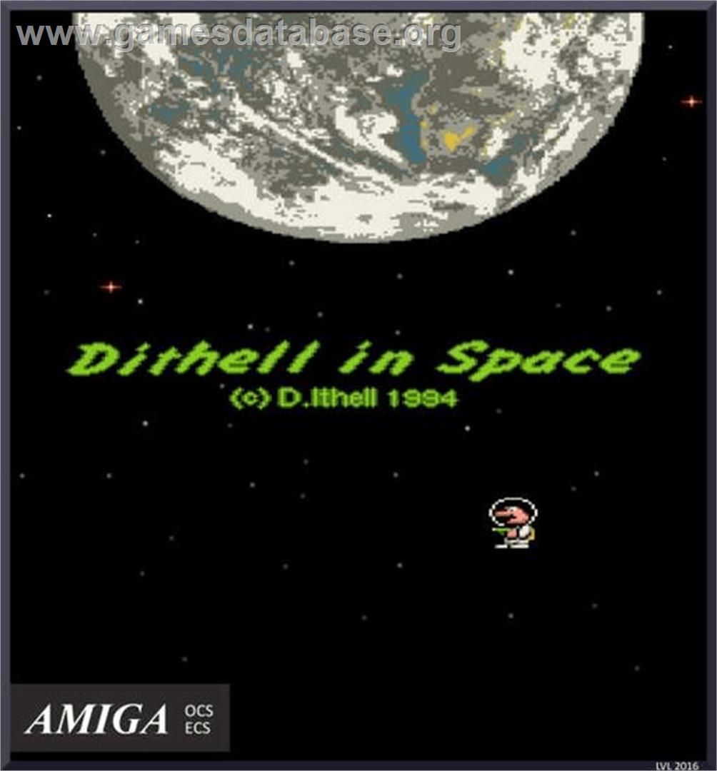 Dithell In Space - Commodore Amiga - Artwork - Box
