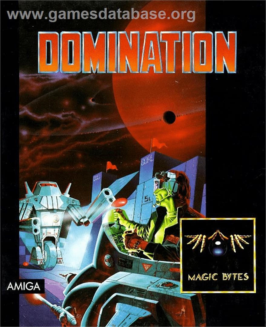 Domination - Commodore Amiga - Artwork - Box
