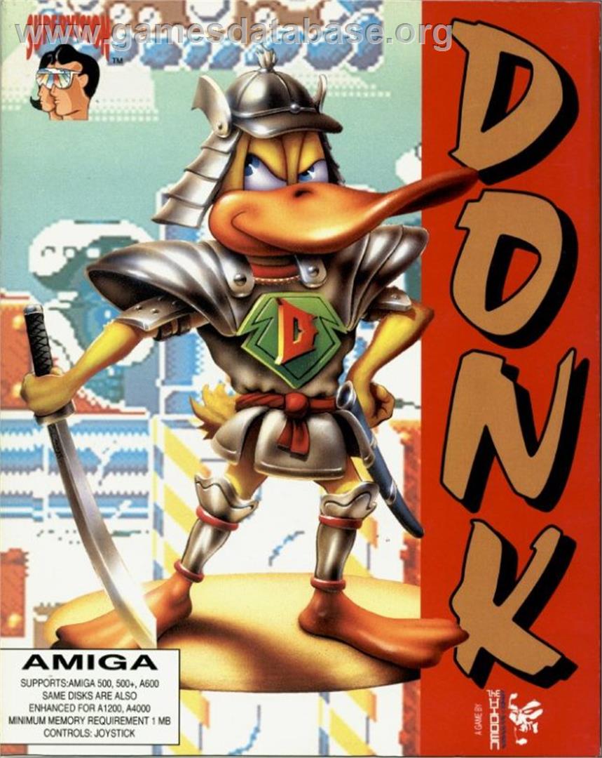 Donk!: The Samurai Duck - Commodore Amiga - Artwork - Box