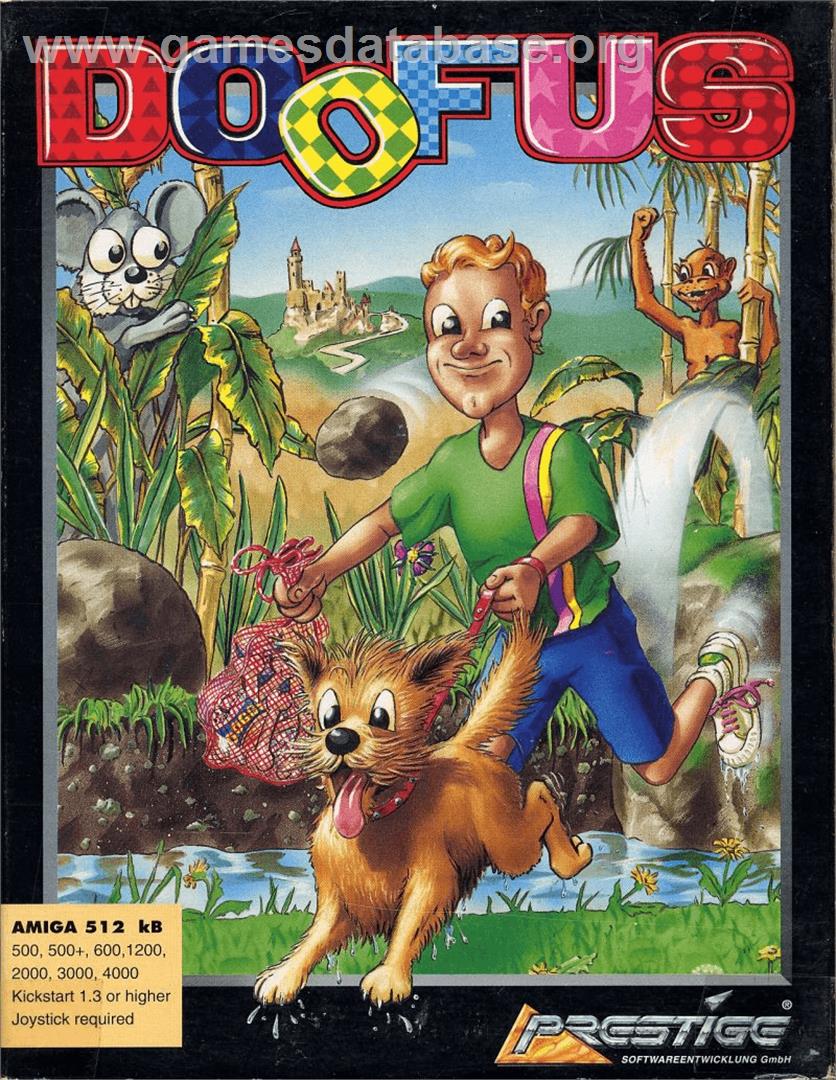 Doofus - Commodore Amiga - Artwork - Box