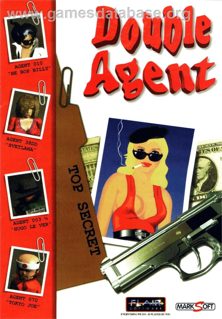 Double Agent - Commodore Amiga - Artwork - Box