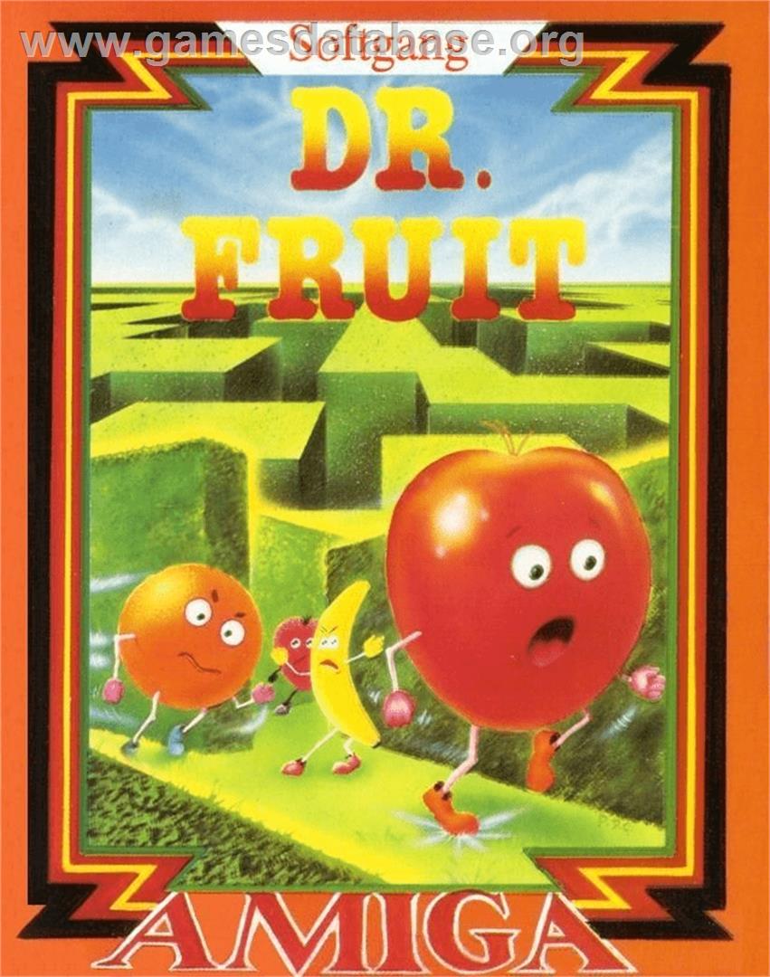 Dr. Fruit - Commodore Amiga - Artwork - Box