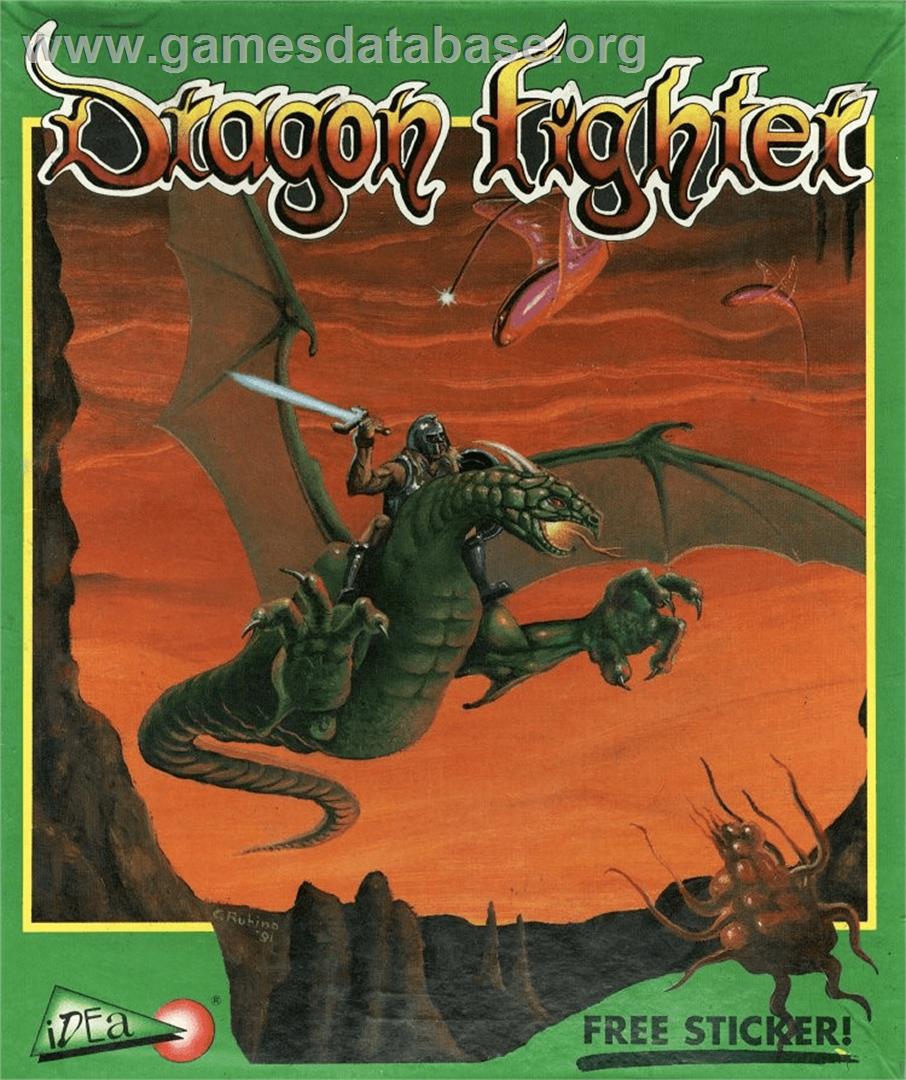 Dragon Fighter - Commodore Amiga - Artwork - Box