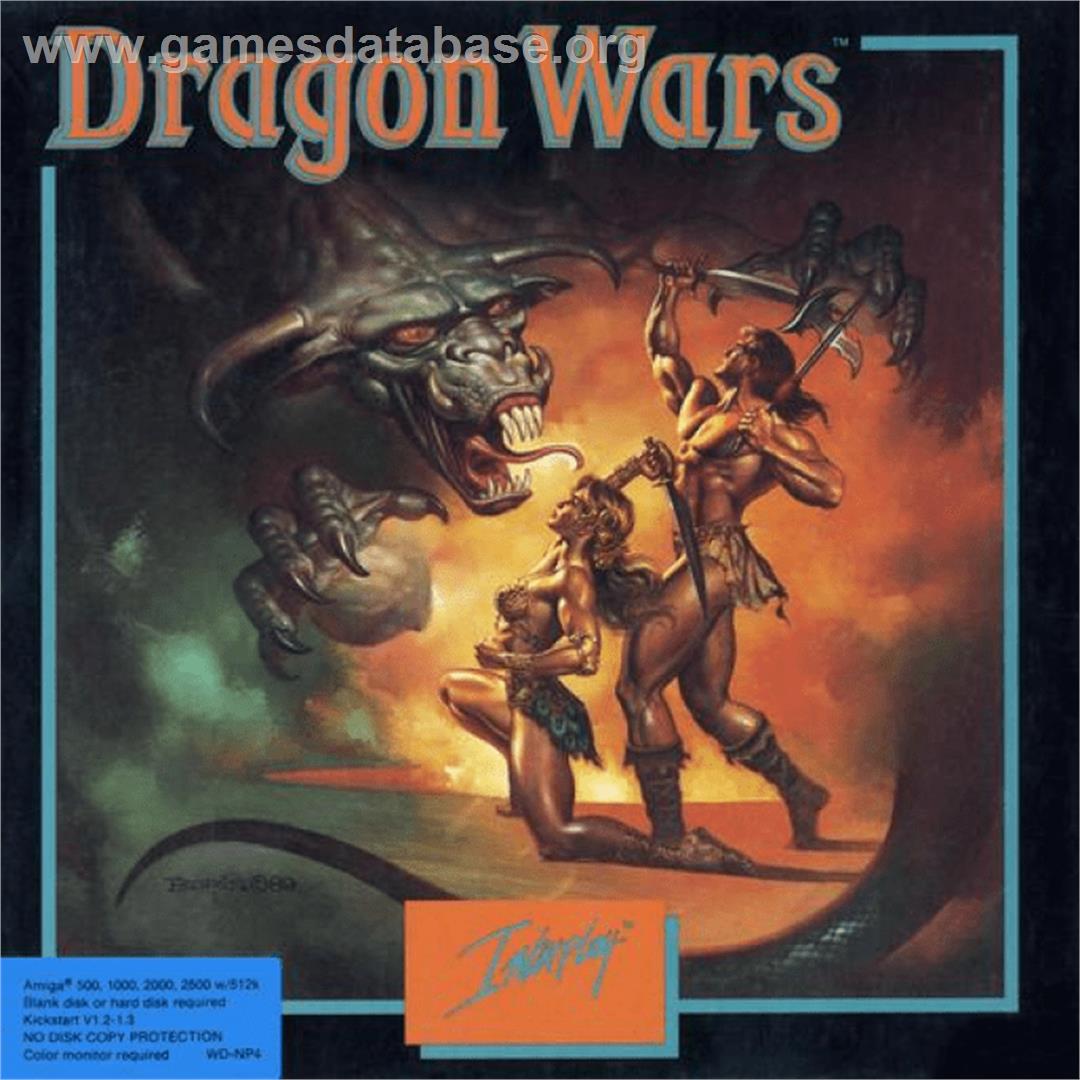 Dragon Wars - Commodore Amiga - Artwork - Box