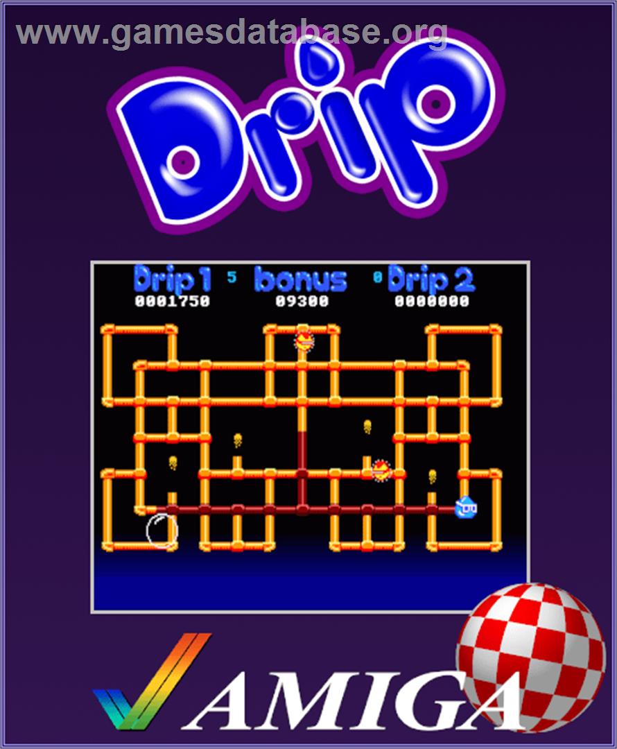 Drip - Commodore Amiga - Artwork - Box