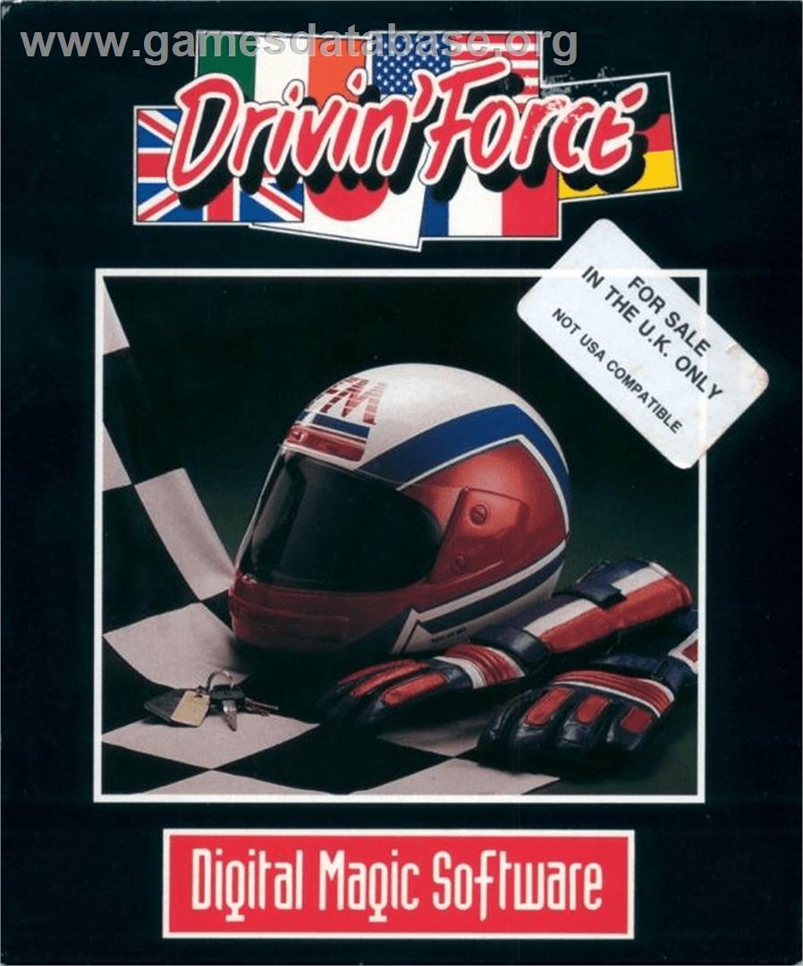 Drivin' Force - Commodore Amiga - Artwork - Box