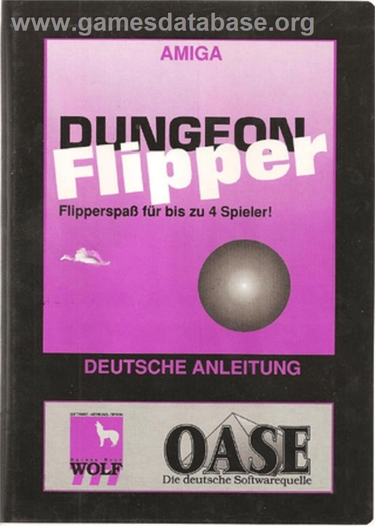 Dungeon Flipper - Commodore Amiga - Artwork - Box